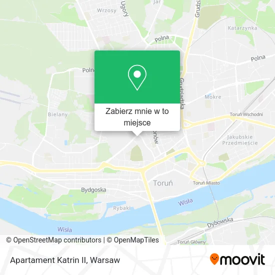 Mapa Apartament Katrin II