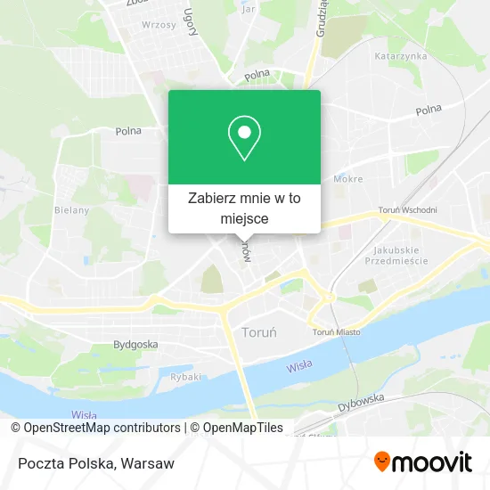 Mapa Poczta Polska