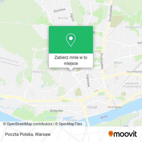 Mapa Poczta Polska