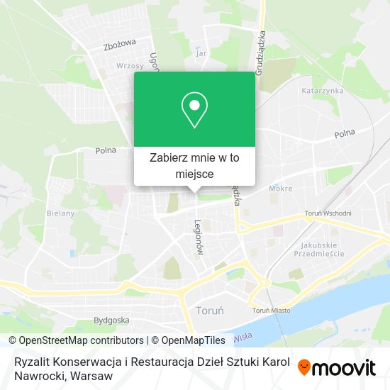 Mapa Ryzalit Konserwacja i Restauracja Dzieł Sztuki Karol Nawrocki