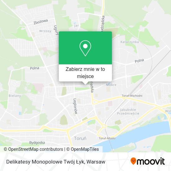 Mapa Delikatesy Monopolowe Twój Łyk