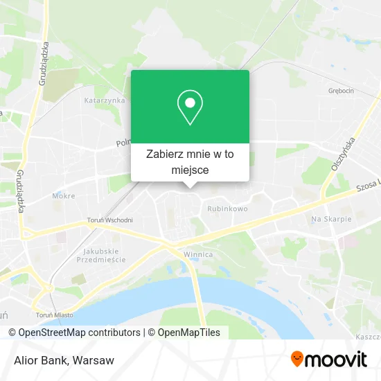 Mapa Alior Bank