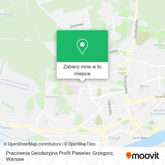 Mapa Pracownia Geodezyjna Profil Pawelec Grzegorz