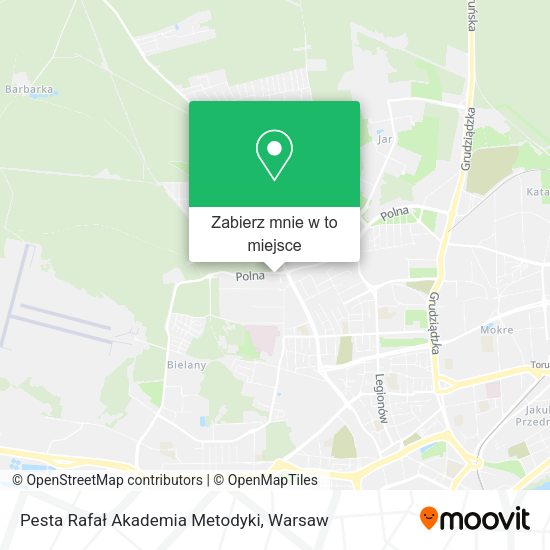 Mapa Pesta Rafał Akademia Metodyki