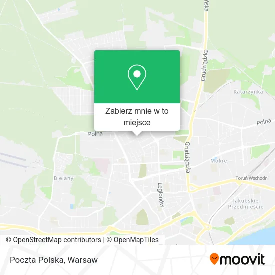 Mapa Poczta Polska
