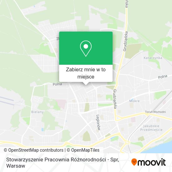 Mapa Stowarzyszenie Pracownia Różnorodności - Spr