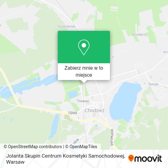 Mapa Jolanta Skupin Centrum Kosmetyki Samochodowej