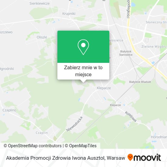 Mapa Akademia Promocji Zdrowia Iwona Ausztol