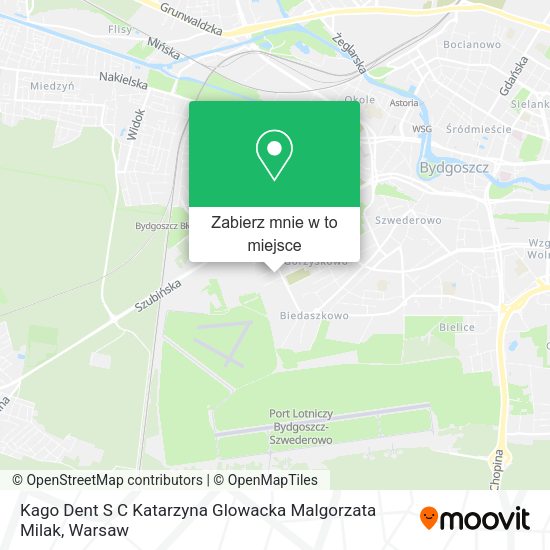 Mapa Kago Dent S C Katarzyna Glowacka Malgorzata Milak