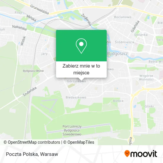 Mapa Poczta Polska