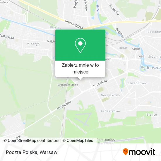 Mapa Poczta Polska