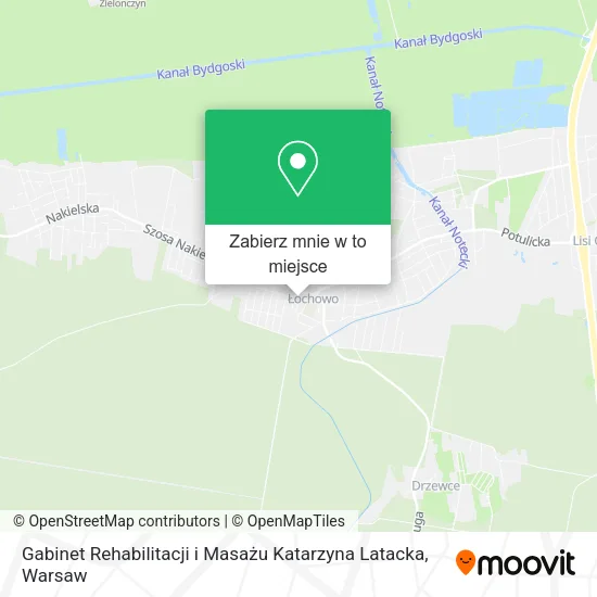 Mapa Gabinet Rehabilitacji i Masażu Katarzyna Latacka