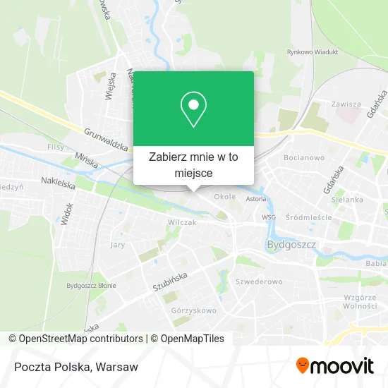 Mapa Poczta Polska