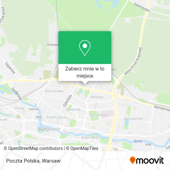 Mapa Poczta Polska