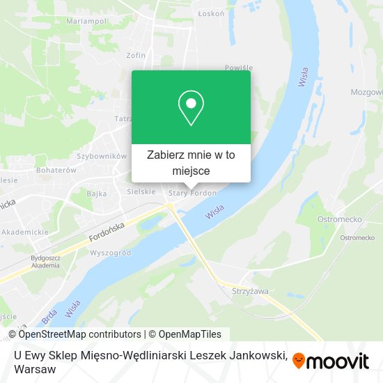 Mapa U Ewy Sklep Mięsno-Wędliniarski Leszek Jankowski