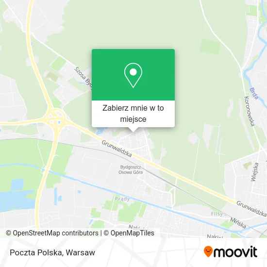 Mapa Poczta Polska