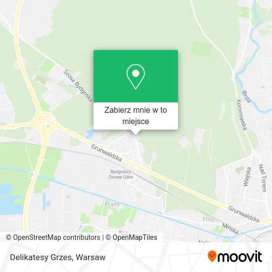 Mapa Delikatesy Grzes