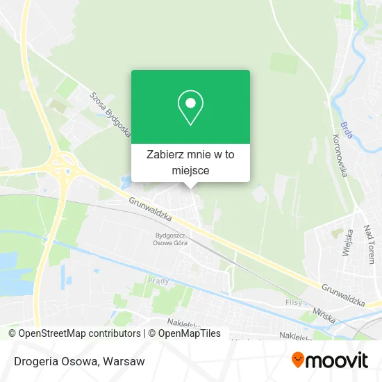 Mapa Drogeria Osowa