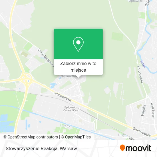 Mapa Stowarzyszenie Reakcja