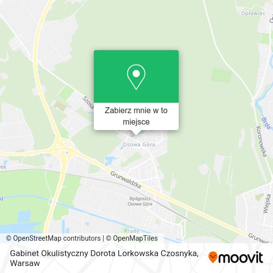 Mapa Gabinet Okulistyczny Dorota Lorkowska Czosnyka