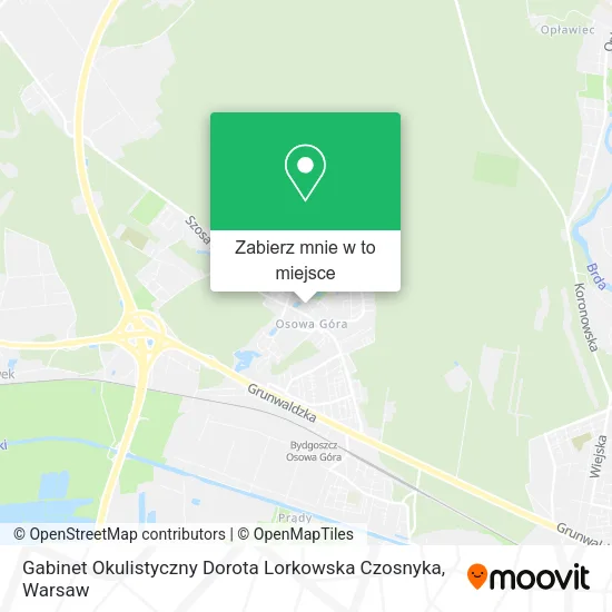 Mapa Gabinet Okulistyczny Dorota Lorkowska Czosnyka