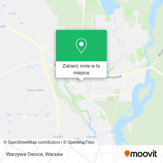 Mapa Warzywa Owoce