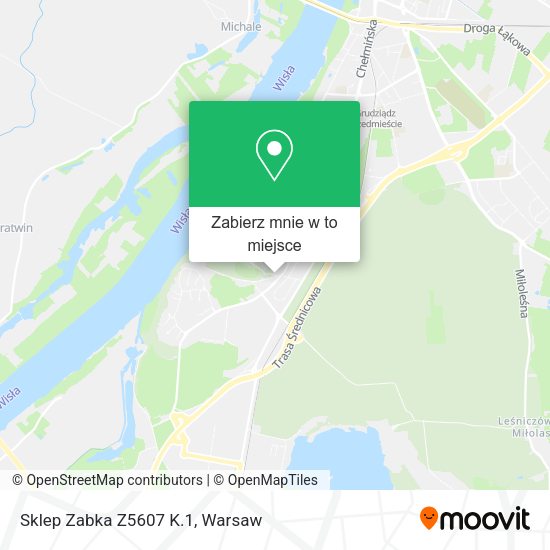 Mapa Sklep Zabka Z5607 K.1