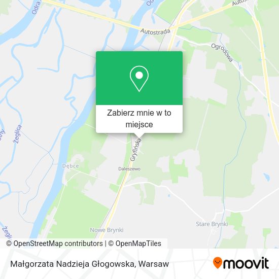 Mapa Małgorzata Nadzieja Głogowska