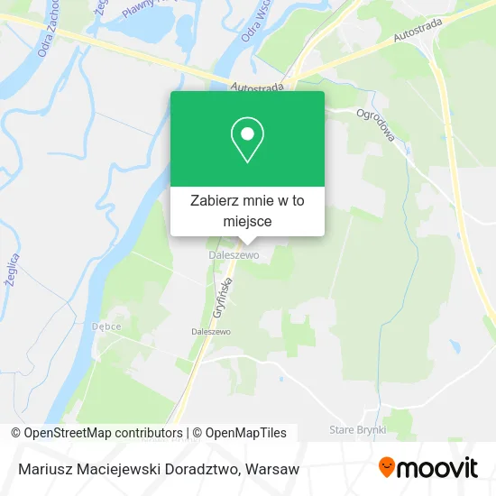 Mapa Mariusz Maciejewski Doradztwo