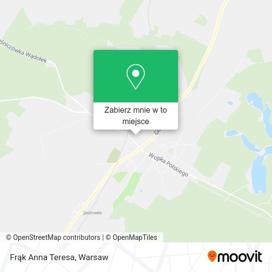 Mapa Frąk Anna Teresa