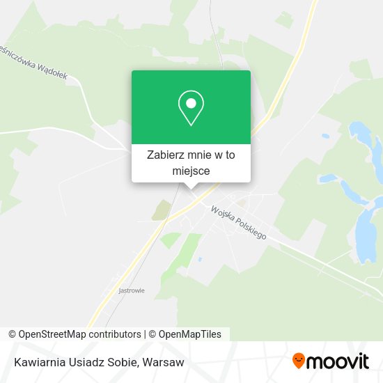 Mapa Kawiarnia Usiadz Sobie