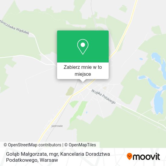 Mapa Gołąb Małgorzata, mgr, Kancelaria Doradztwa Podatkowego