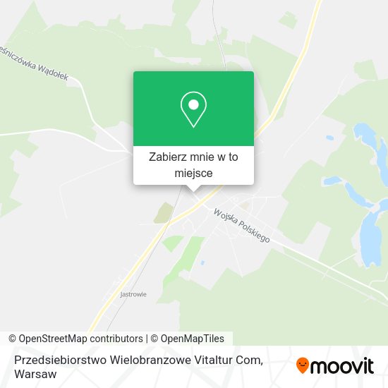 Mapa Przedsiebiorstwo Wielobranzowe Vitaltur Com