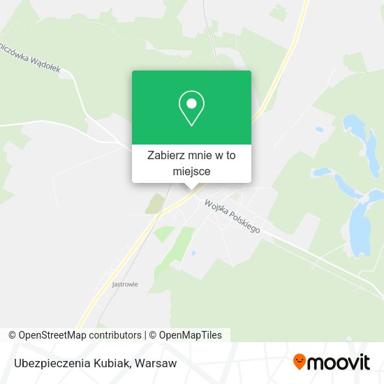 Mapa Ubezpieczenia Kubiak