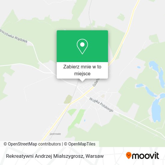 Mapa Rekreatywni Andrzej Miałszygrosz