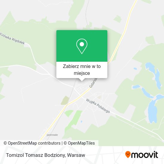 Mapa Tomizol Tomasz Bodziony