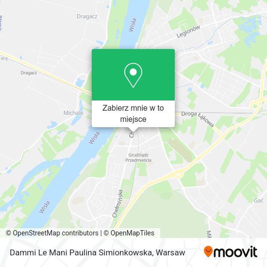 Mapa Dammi Le Mani Paulina Simionkowska