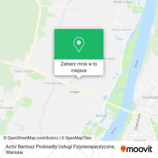 Mapa Activ Bartosz Podsiadły Usługi Fizjoterapeutyczne