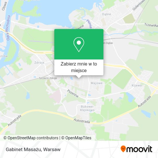 Mapa Gabinet Masażu