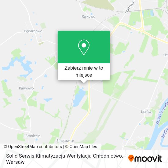 Mapa Solid Serwis Klimatyzacja Wentylacja Chłodnictwo