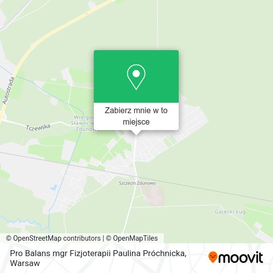 Mapa Pro Balans mgr Fizjoterapii Paulina Próchnicka