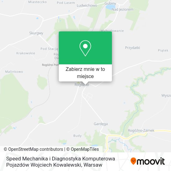 Mapa Speed Mechanika i Diagnostyka Komputerowa Pojazdów Wojciech Kowalewski