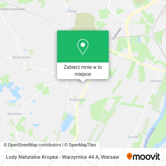 Mapa Lody Naturalne Kropka - Warzymice 44 A