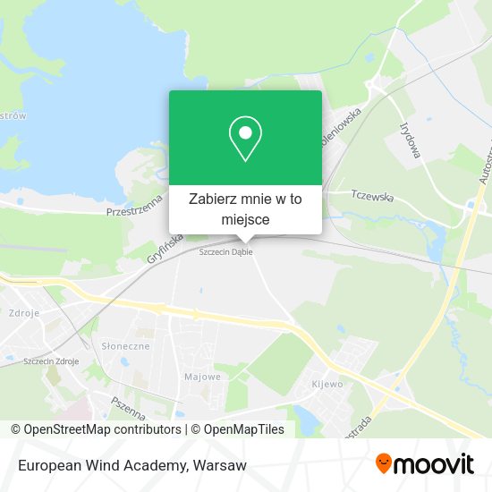 Mapa European Wind Academy