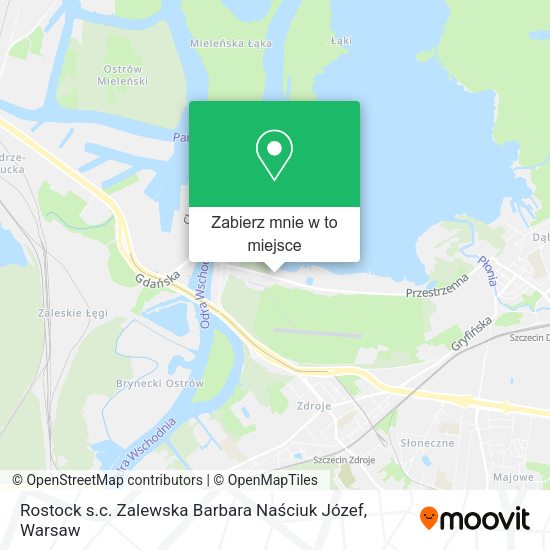 Mapa Rostock s.c. Zalewska Barbara Naściuk Józef