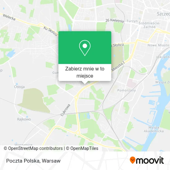 Mapa Poczta Polska