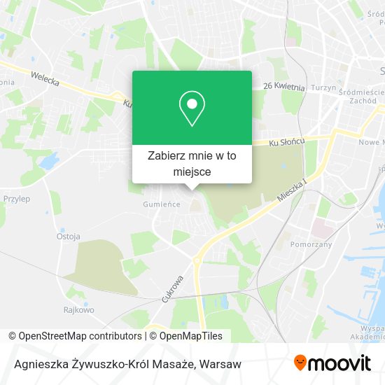 Mapa Agnieszka Żywuszko-Król Masaże