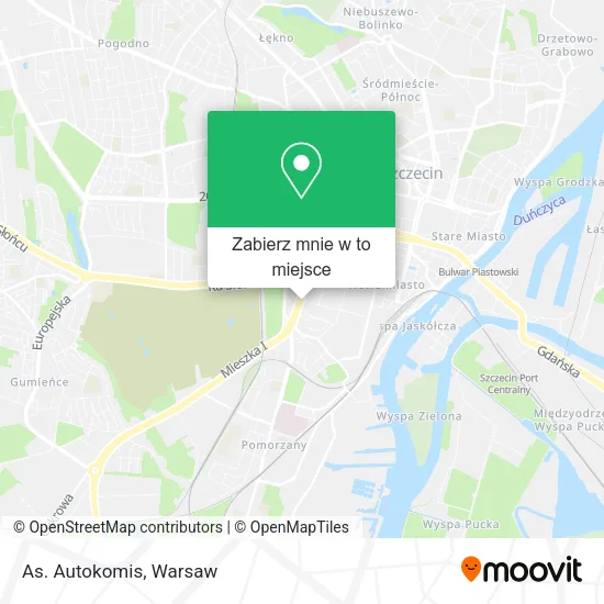 Mapa As. Autokomis