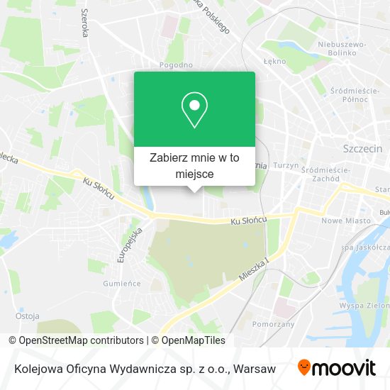 Mapa Kolejowa Oficyna Wydawnicza sp. z o.o.