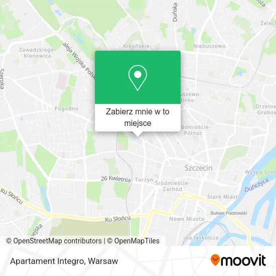 Mapa Apartament Integro